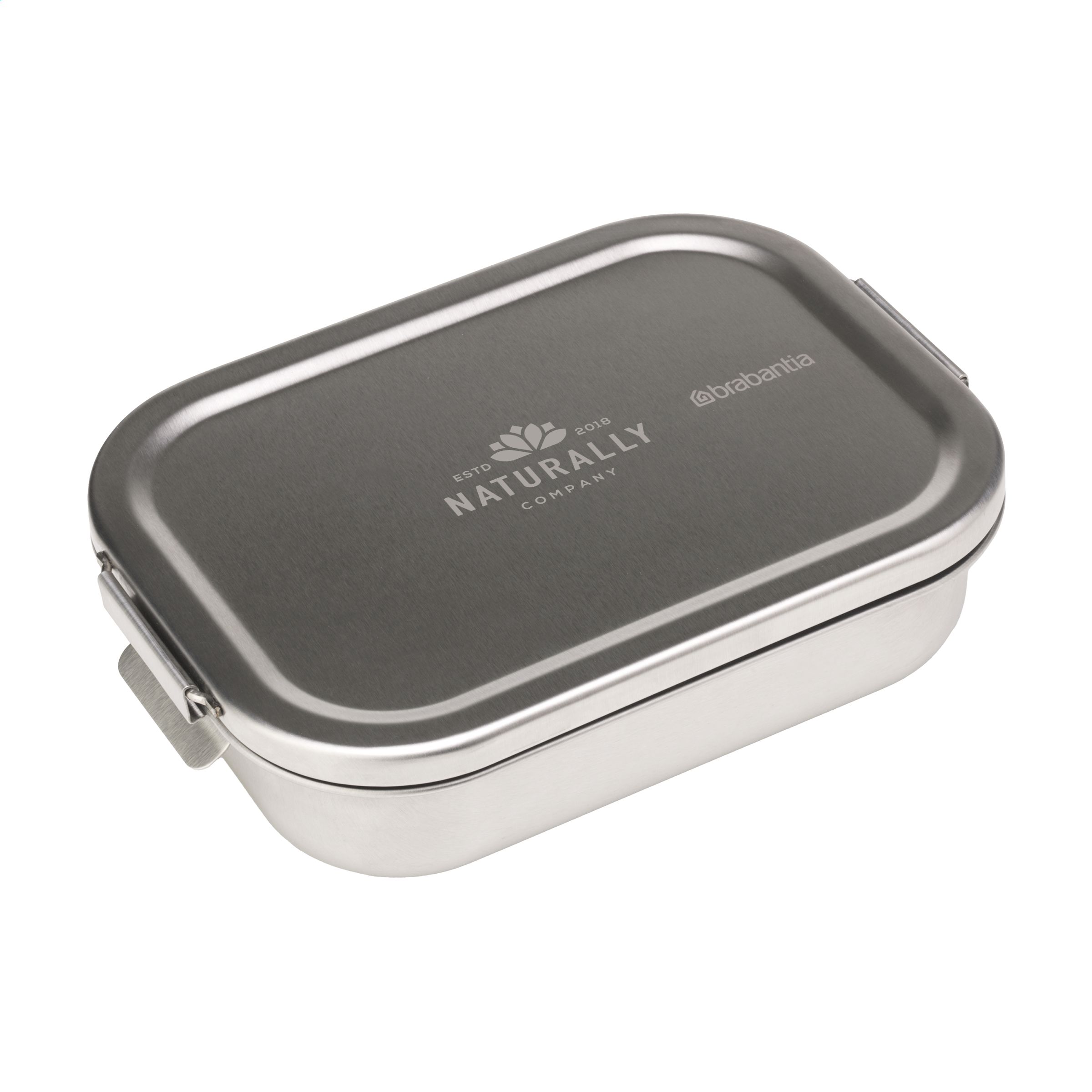Caja de Almuerzo de Acero Inoxidable EcoLuxe 1.1L - Baños de Ebro/Mañueta