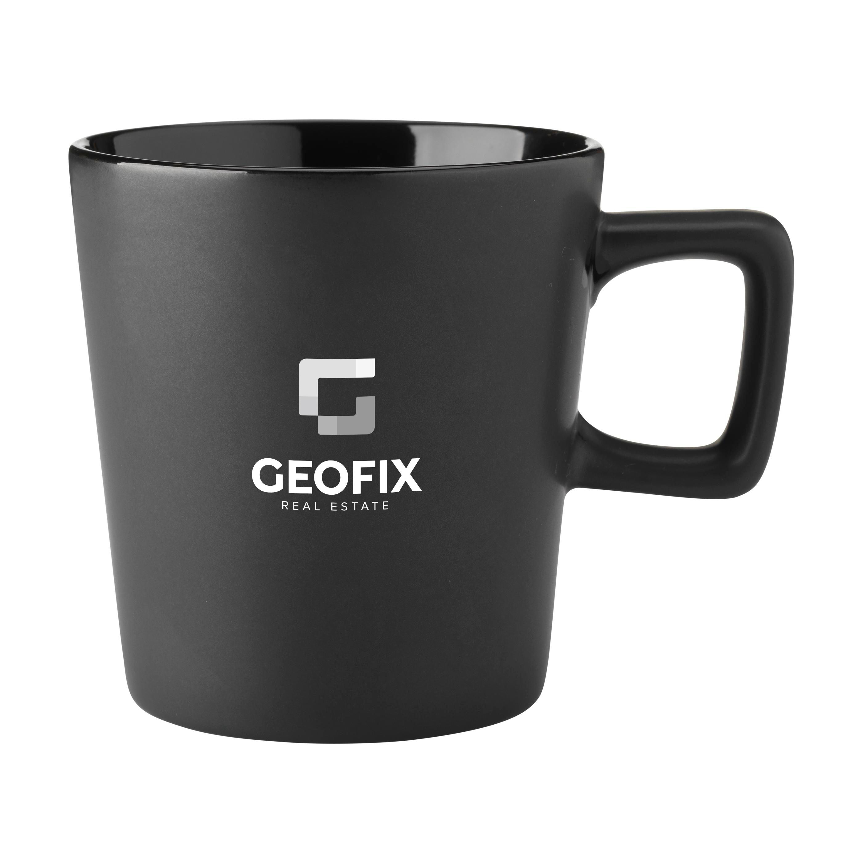 Taza EcoCerámica Negra 290 ml - Cubel