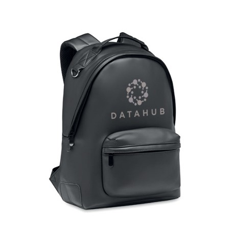 Mochila suave de PU para portátil de 15