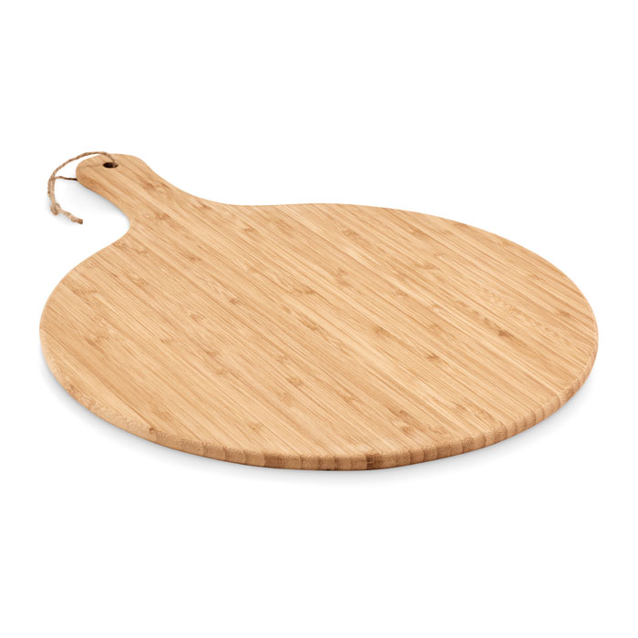 Tabla de cortar de madera de bambú con mango - Las Pedrosas