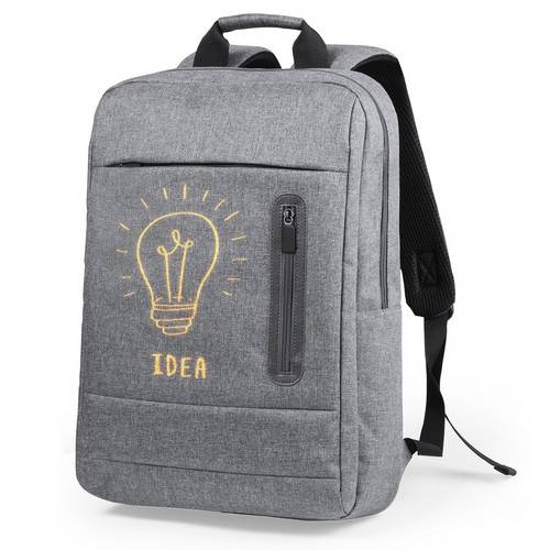 Mochila Resistente de Nylon con Compartimento para Laptop - Pilas
