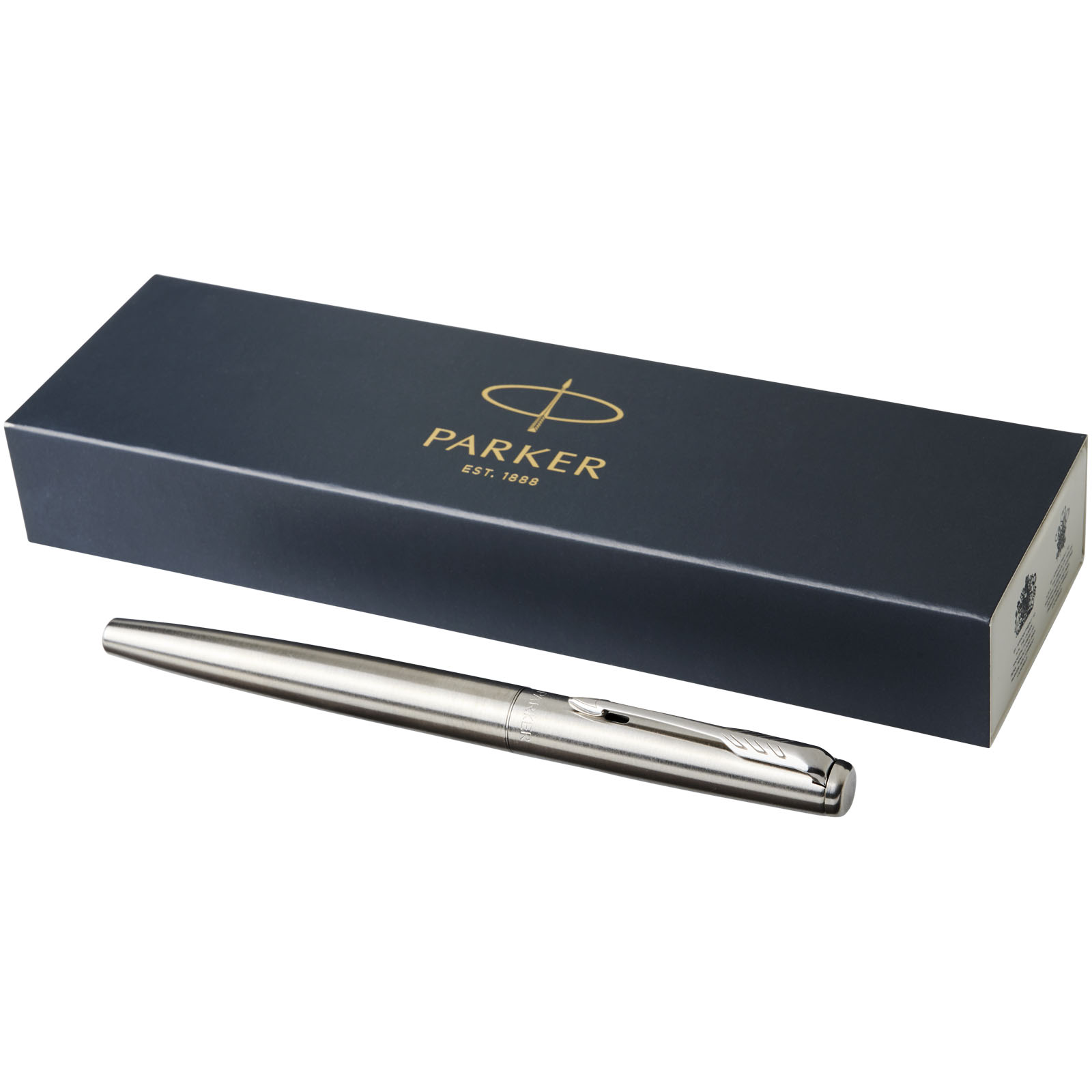 Pluma estilográfica Jotter Parker - Acero / Cromo