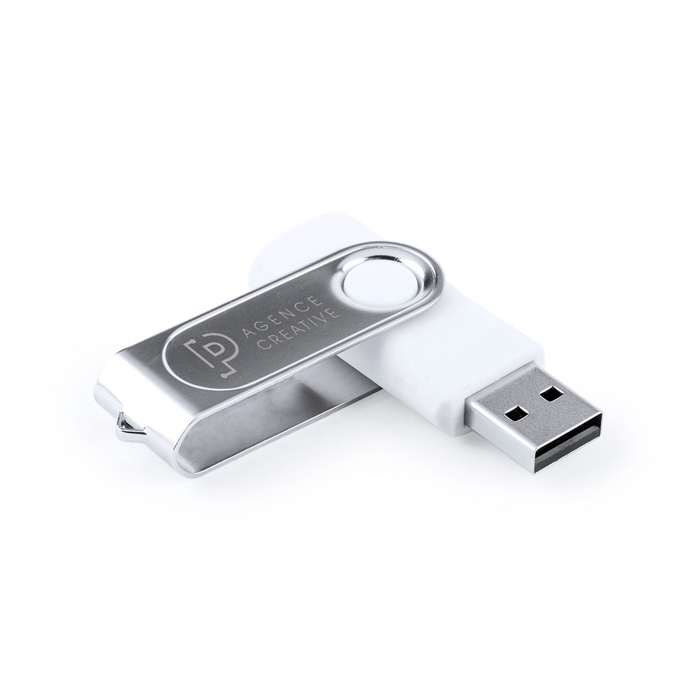 Memoria USB de 16GB con Mecanismo de Giro - Alcoy16