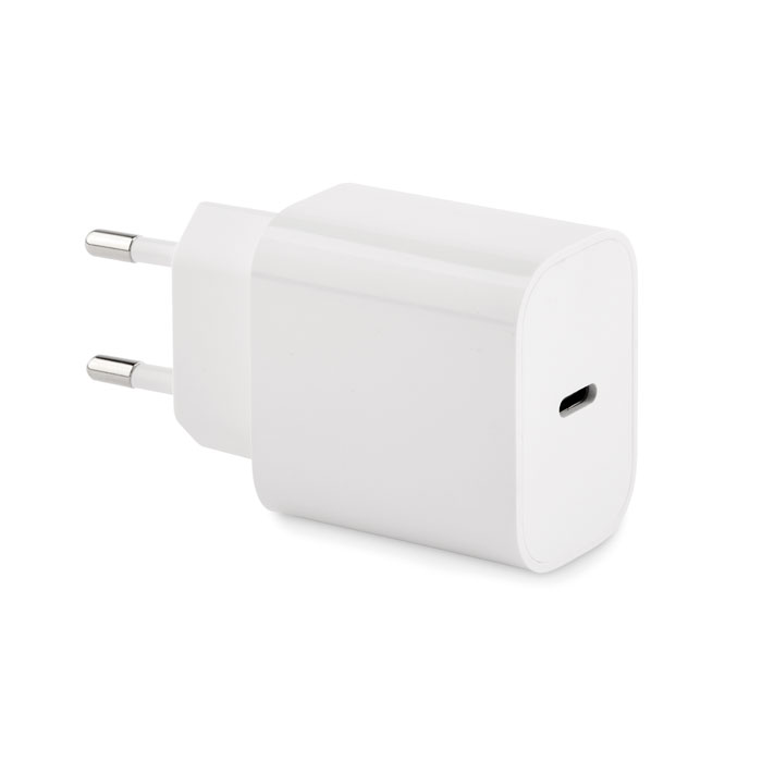 Cargador USB de 2 puertos 20W con enchufe EU - Berdejo