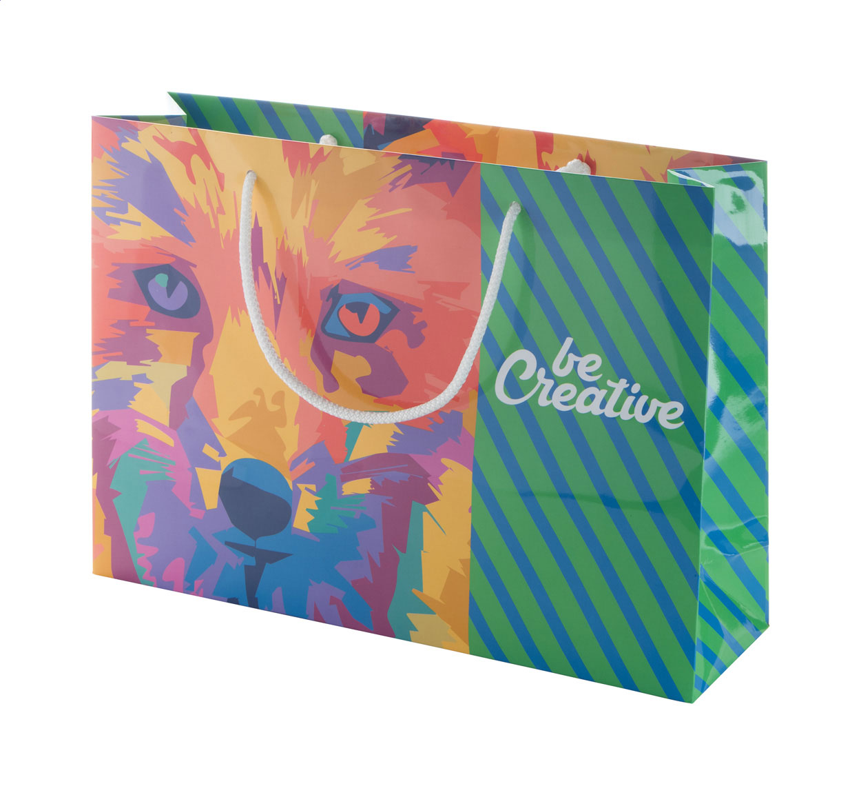 Bolsa de compras personalizable ColorPrint - Ruidera impreso con logotipo