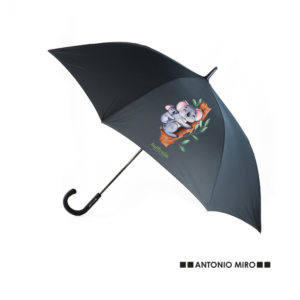 Elegante Paraguas Negro de Antonio Miró - Muro en Cameros