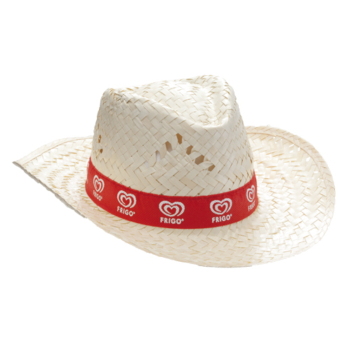 Sombrero de paja blanco con una cinta interior cómoda y orificios de ventilación - Shipton Moyne - Huerta de Valdecarábanos