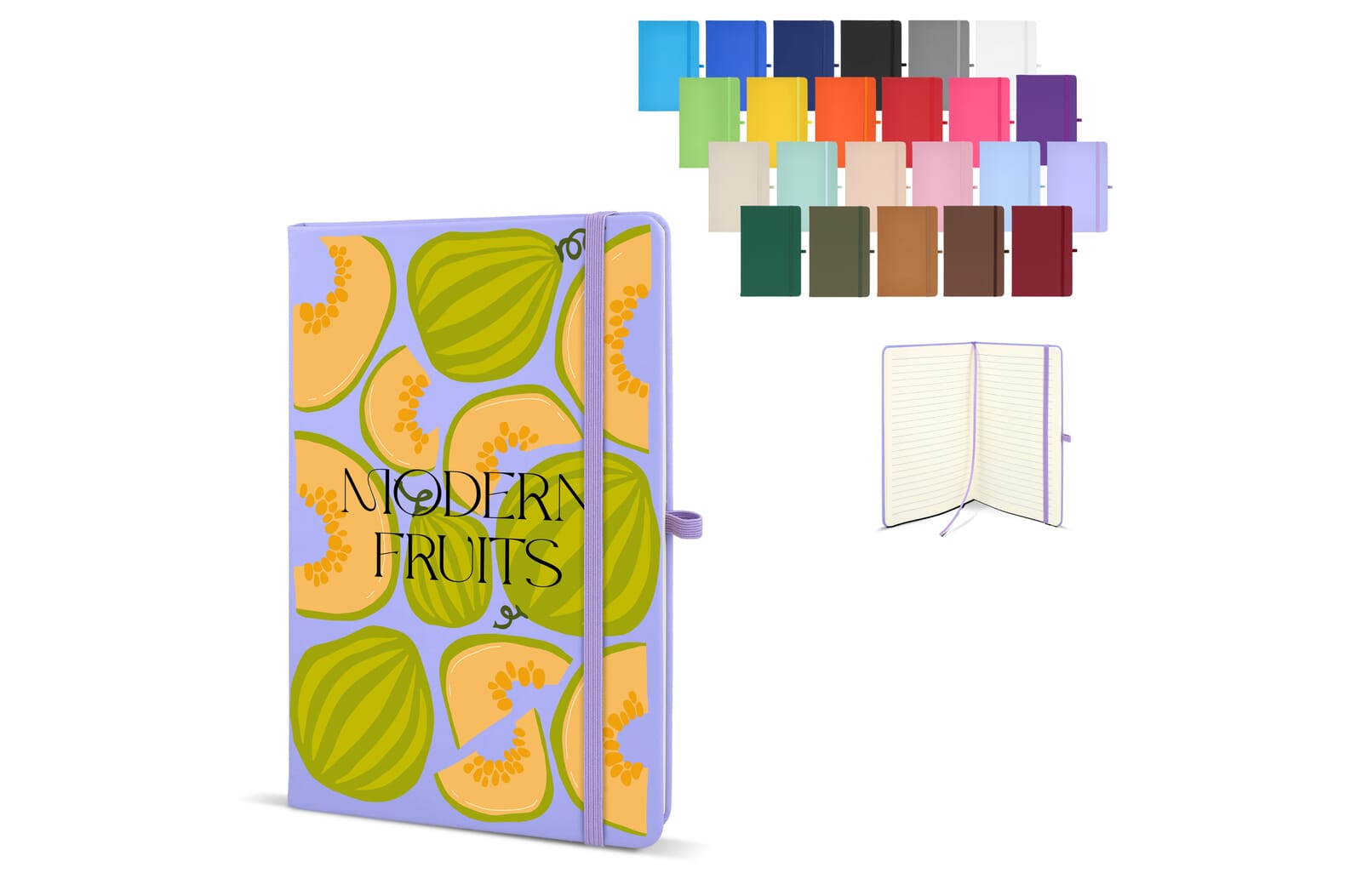 Cuaderno PU Elegancia A5 - Avilés impreso con logotipo