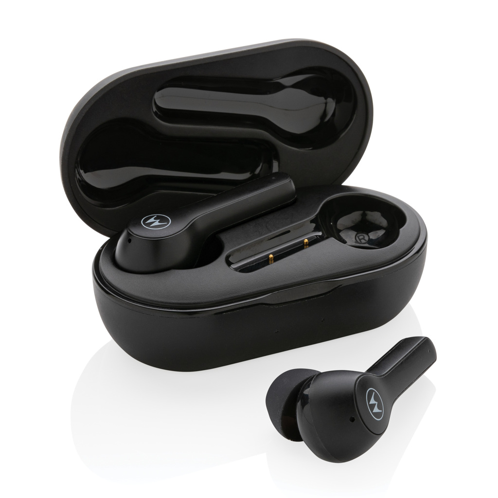 Auriculares ergonómicos Motorola BT2.0 TWS con control táctil y micrófono - Appleby Magna - Santa Cruz del Retamar