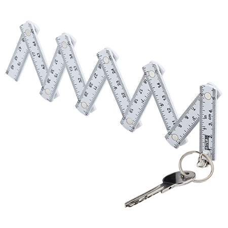 Llavero de Regla Plegable Estandarizada - Logroño