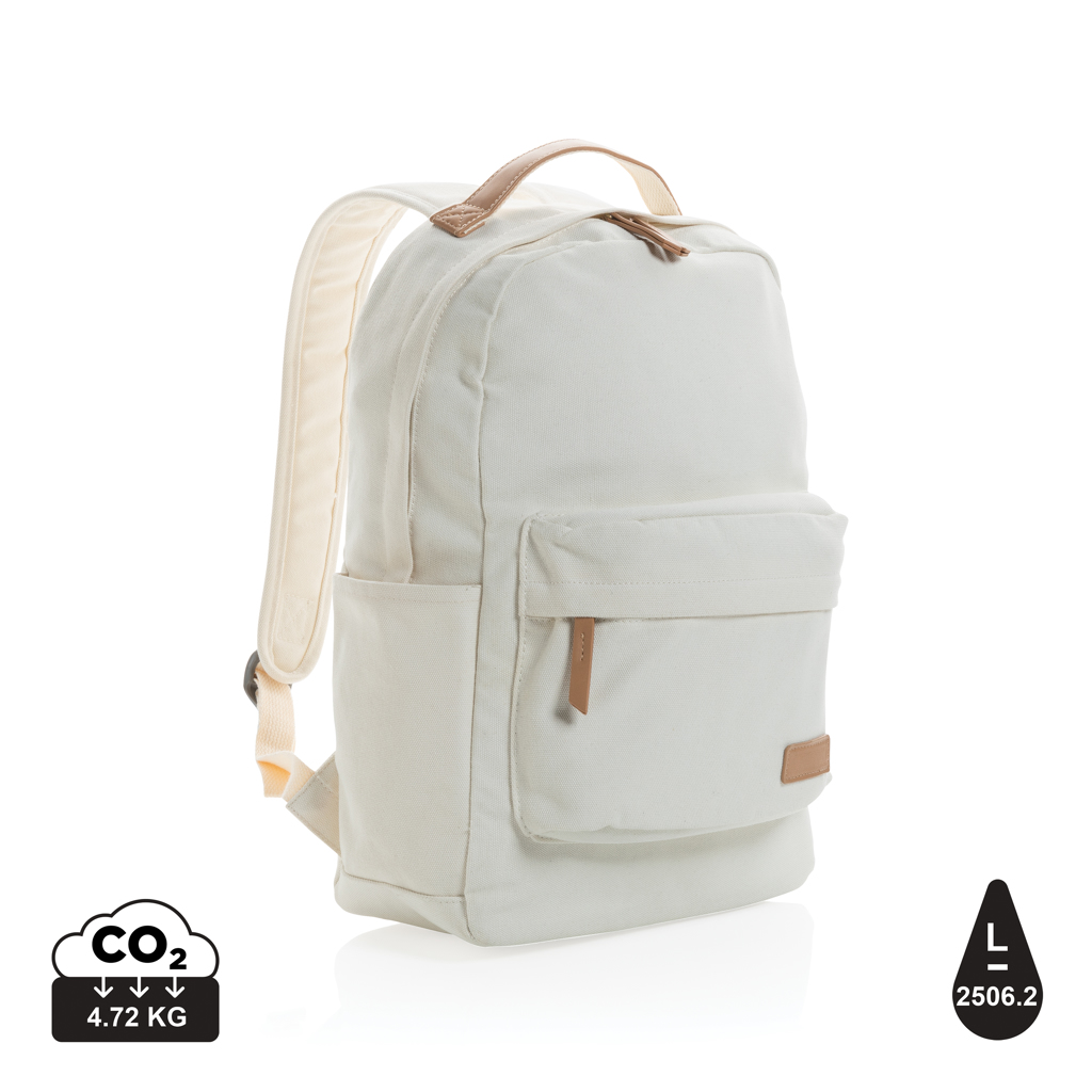 Mochila para portátil de lona EcoVibe - Shadoxhurst - Murero