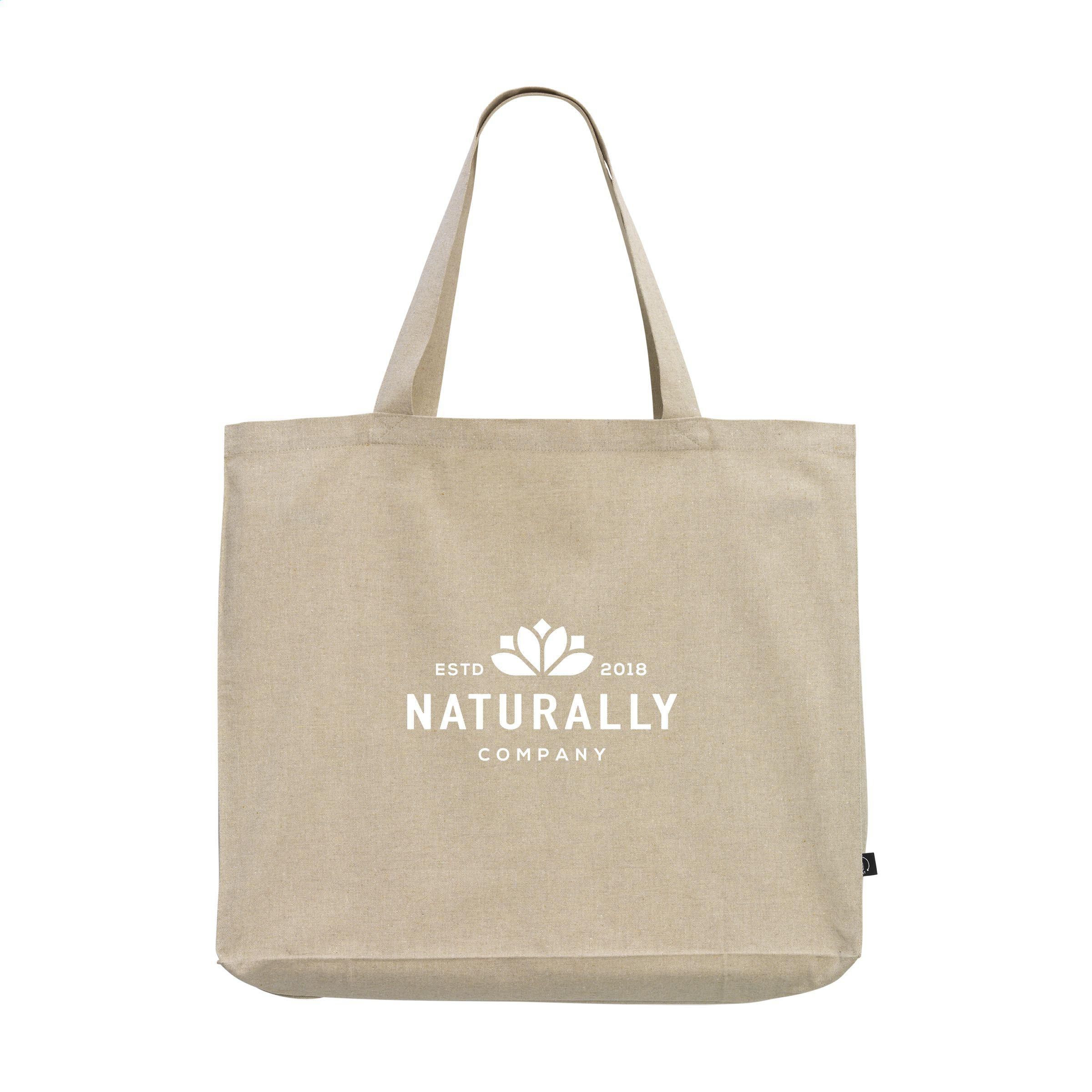 Bolsa de la compra reciclada GRS gigante (210 g/m²)