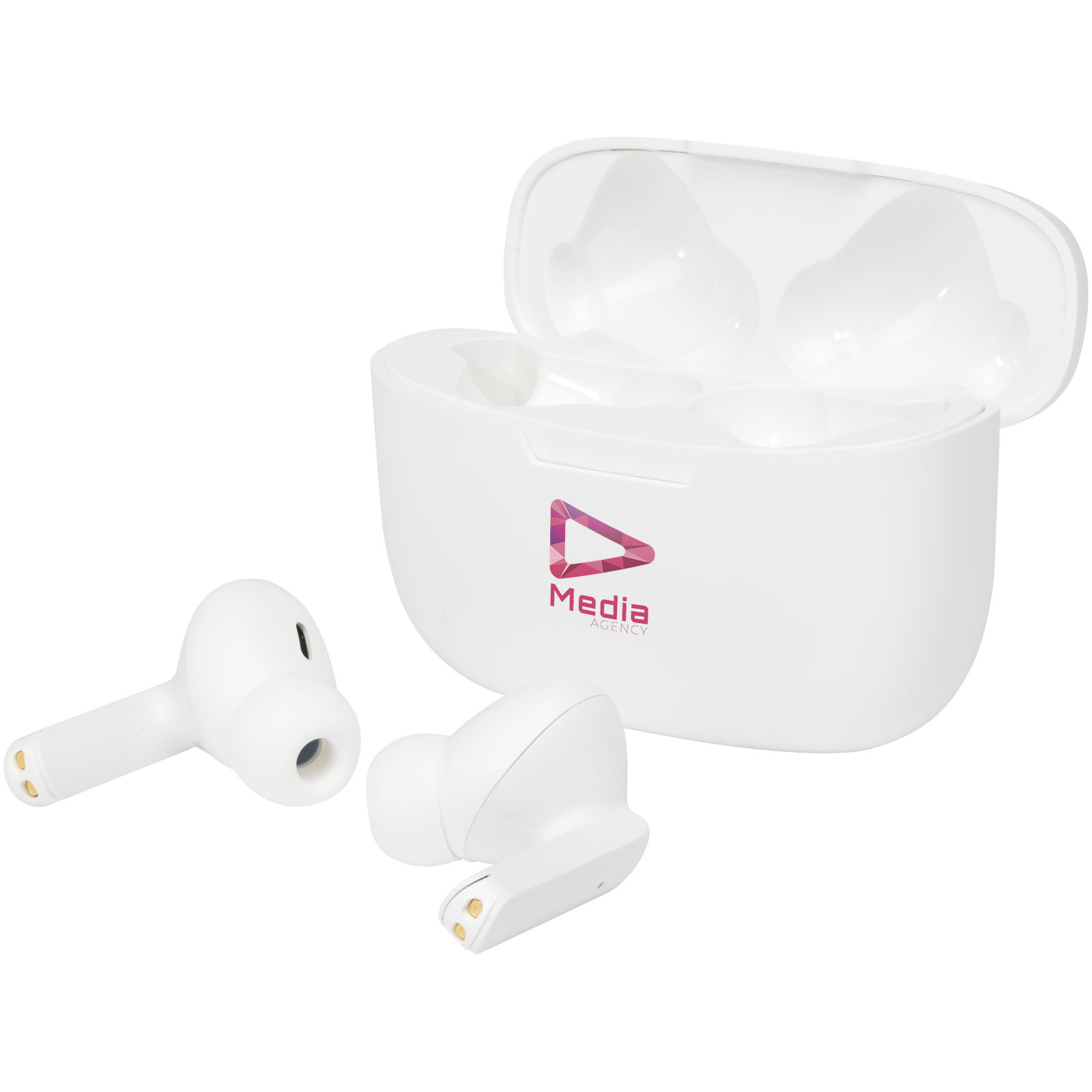 Auriculares Enlace 2.0 - Benasque impreso con logotipo