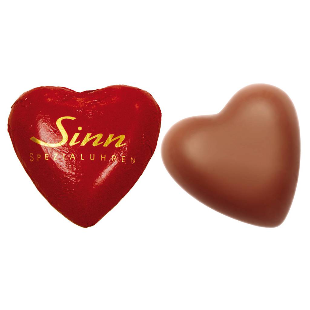 Corazón de chocolate
