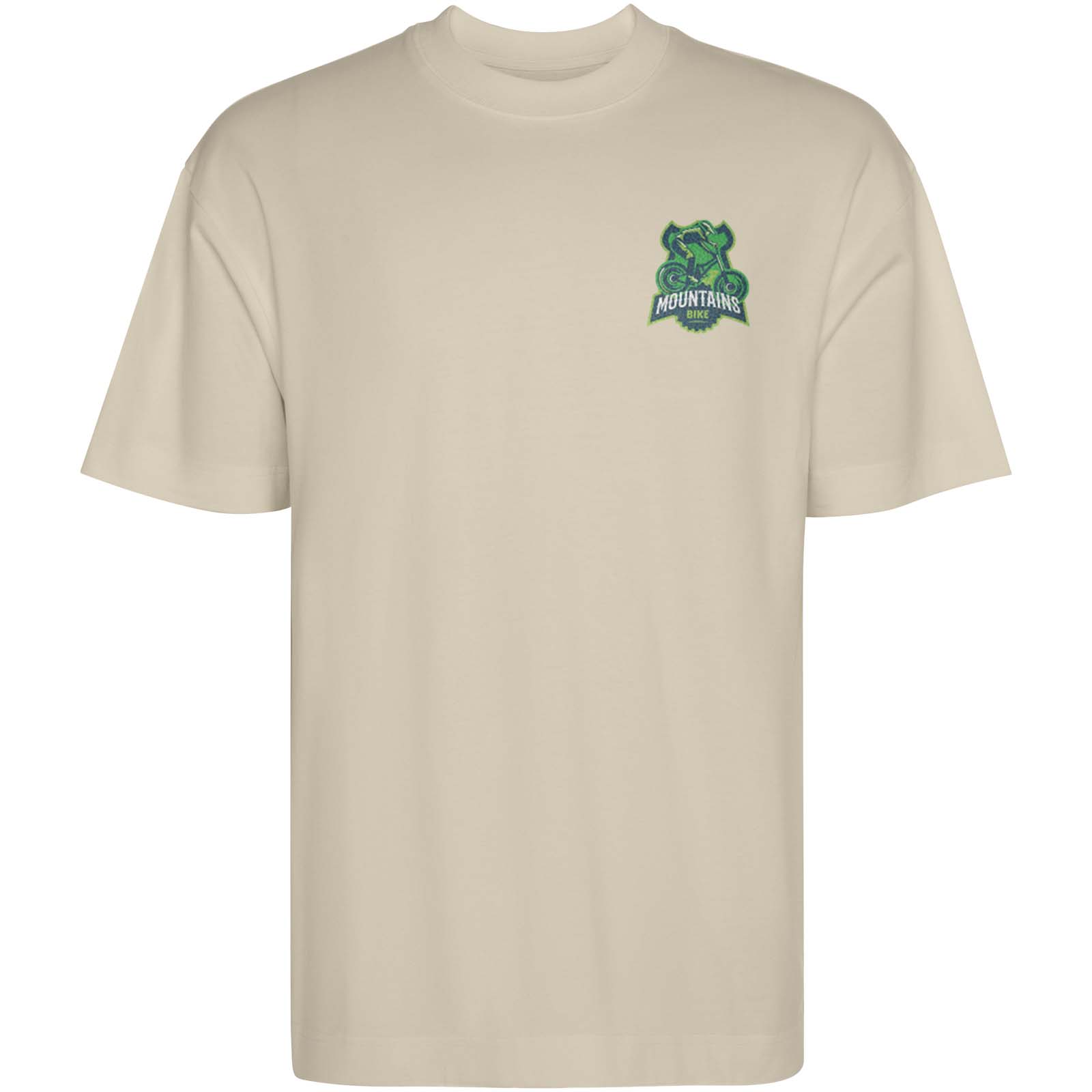 Camiseta unisex extragrande Chow con mangas cortas