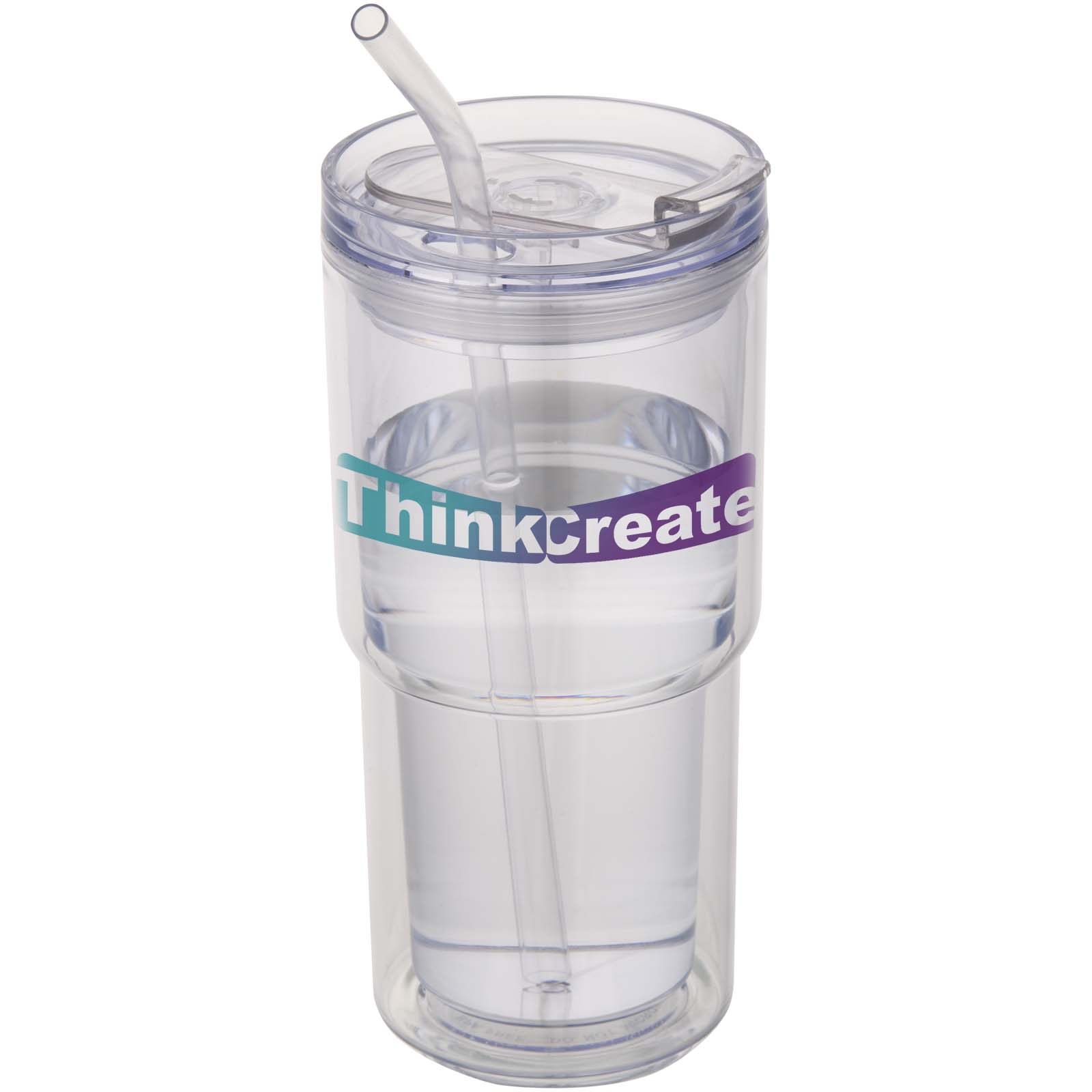 Vaso de plástico de doble pared Archer 480 ml