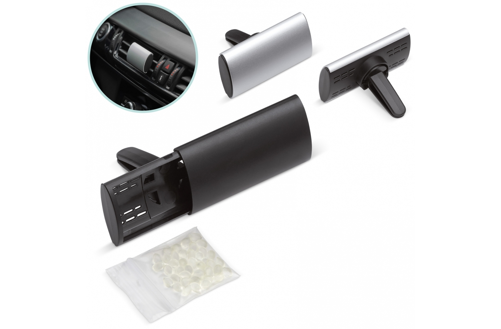 Ambientador de Clip para Rejilla de Ventilación del Coche - Santurde de Rioja