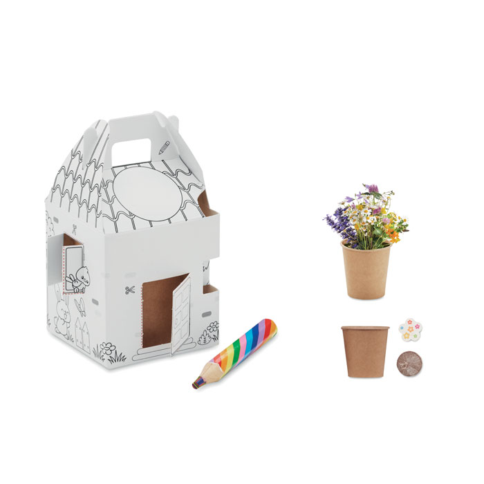 Conjunto de semillas para crecer en forma de casa - Cercs