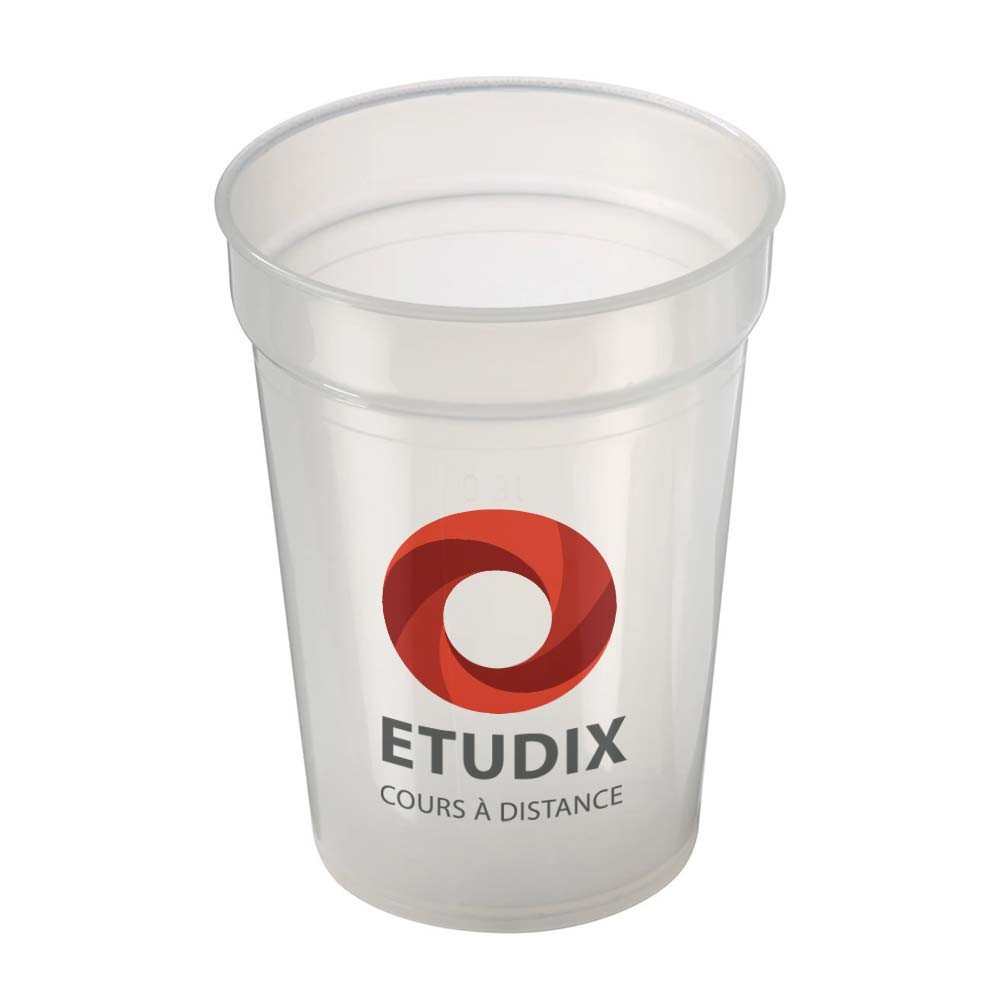 Copa de Plástico Transparente Apilable 300ml - Neda