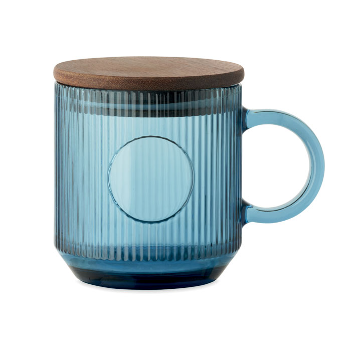 Taza de cristal estriada - Melilla