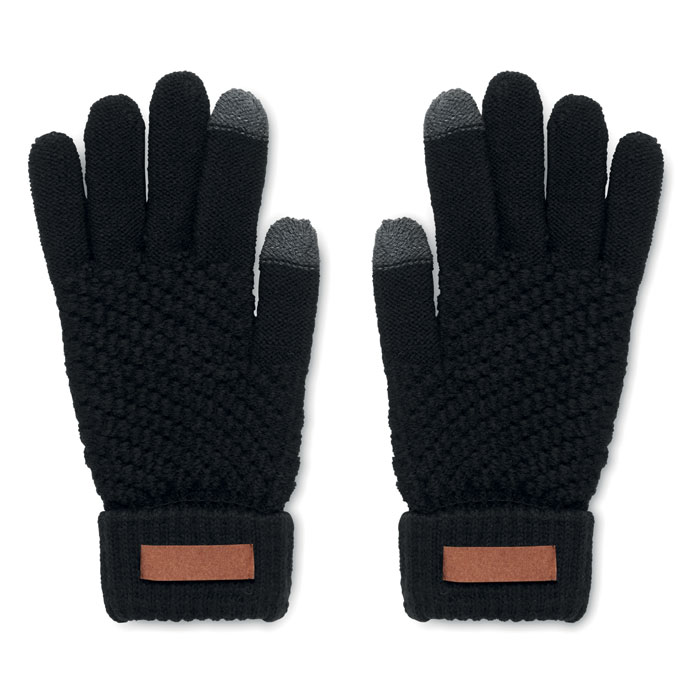 Guantes táctiles compatibles con Smartphone con etiqueta RPET - Aldehuela de Liestos