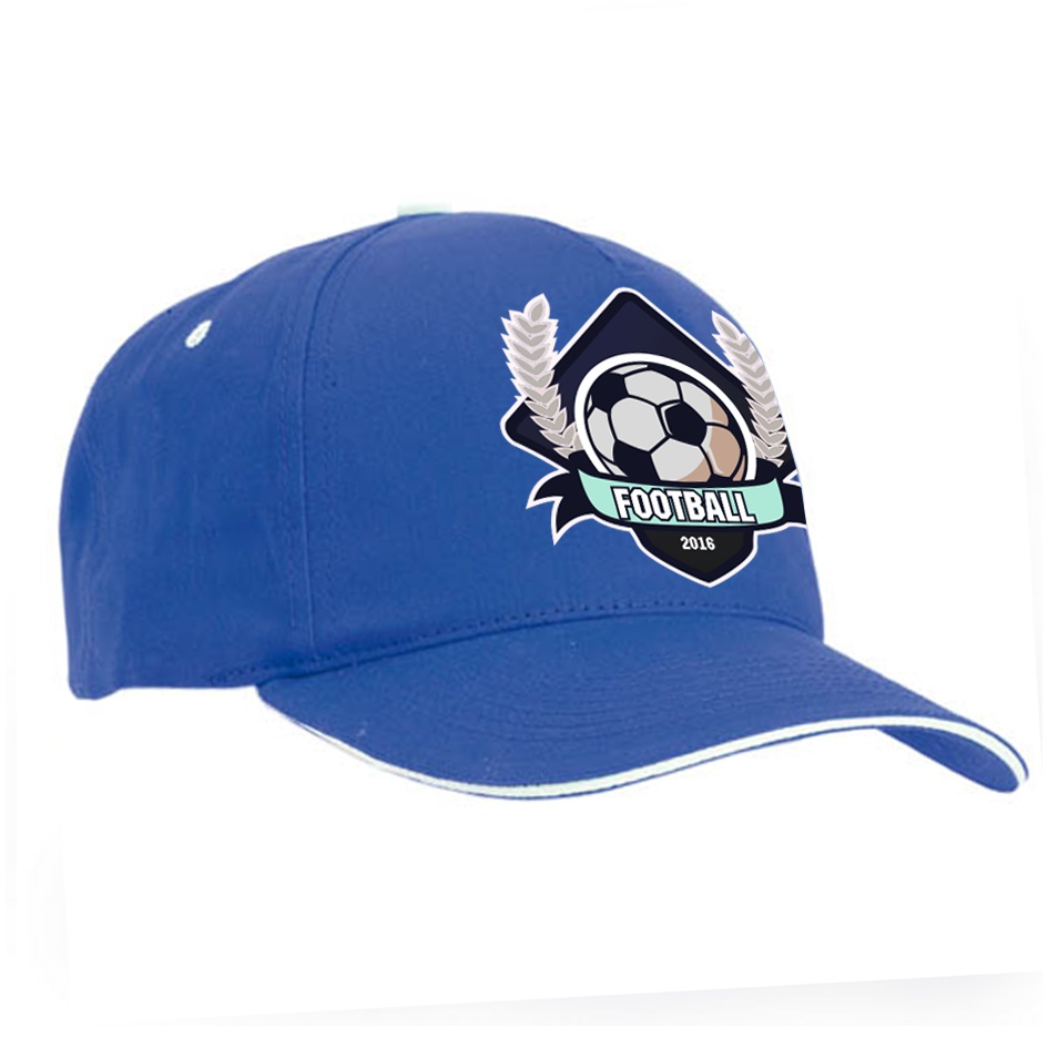 Gorra de algodón cepillado de 5 paneles - Valdemadera