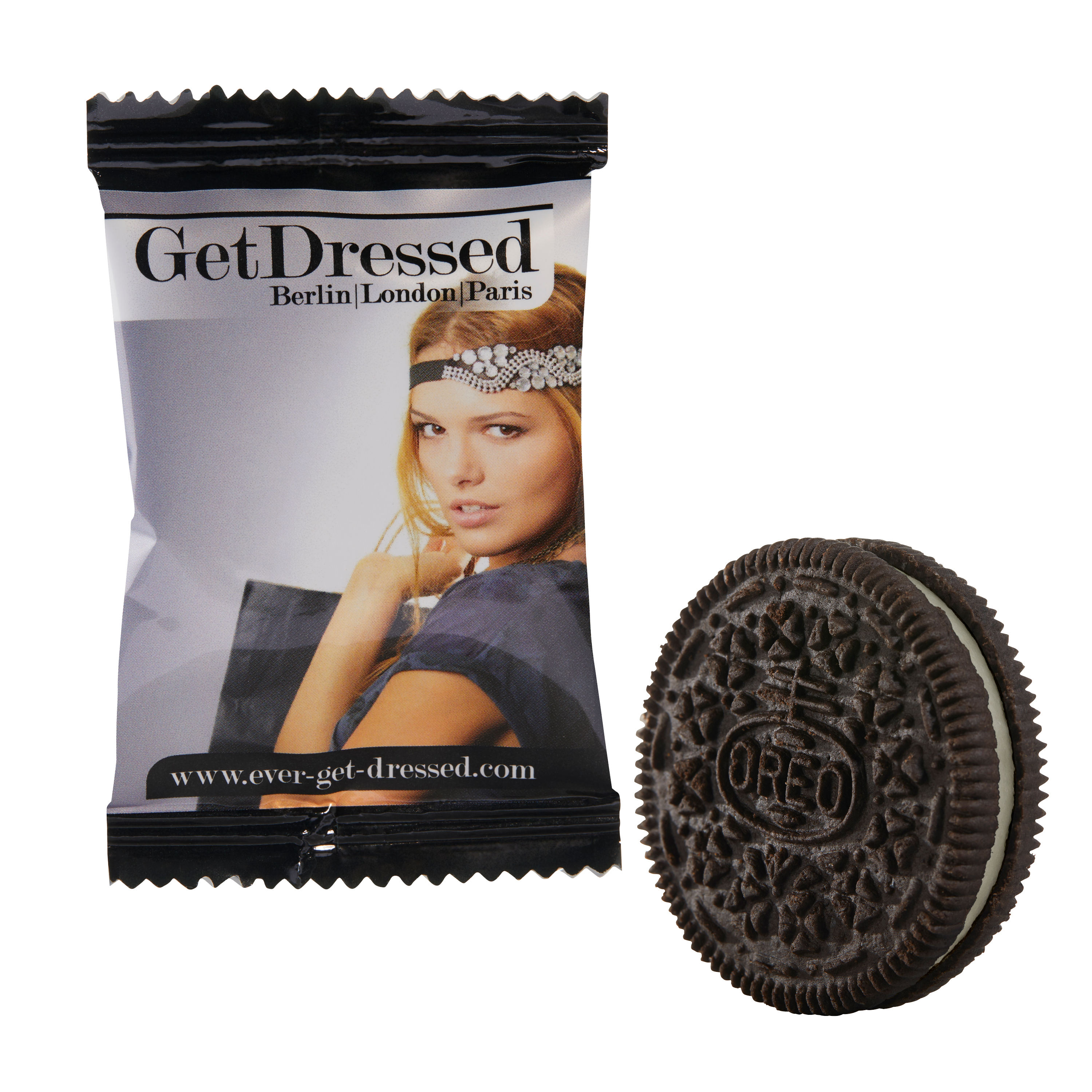 Galleta ChocoVainilla - El Frago impreso con logotipo