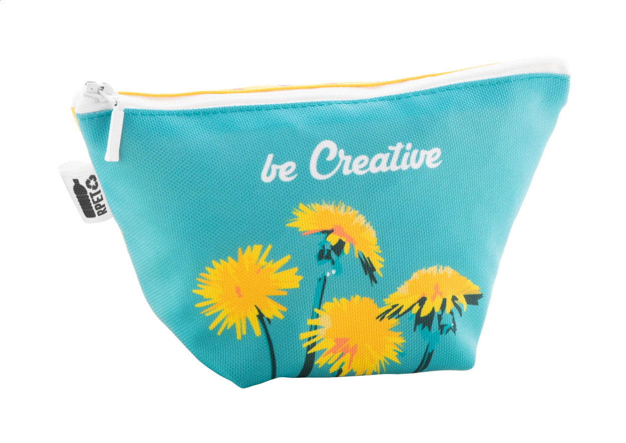 Bolsa Cosmética Trapezoide EcoSublime - Villanúa impreso con logotipo