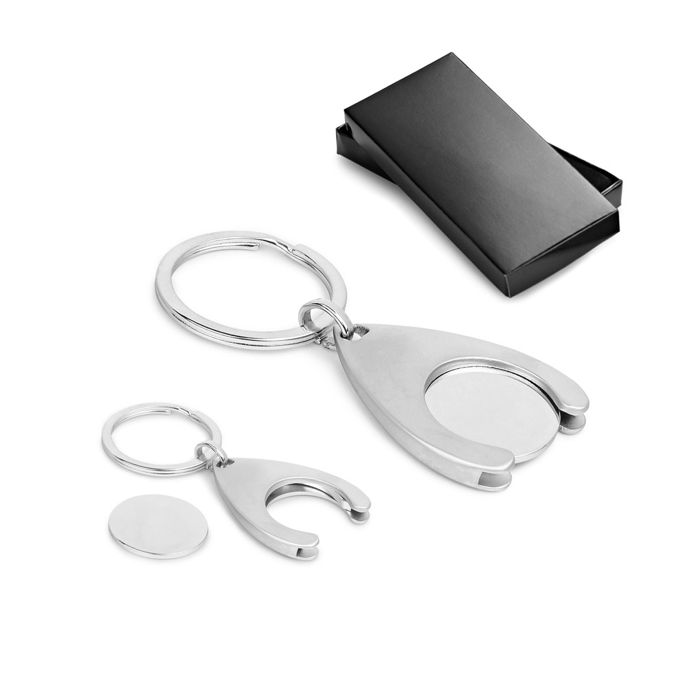 Llavero de Moneda de Carro de Supermercado - East Sussex - Sallent de Gállego