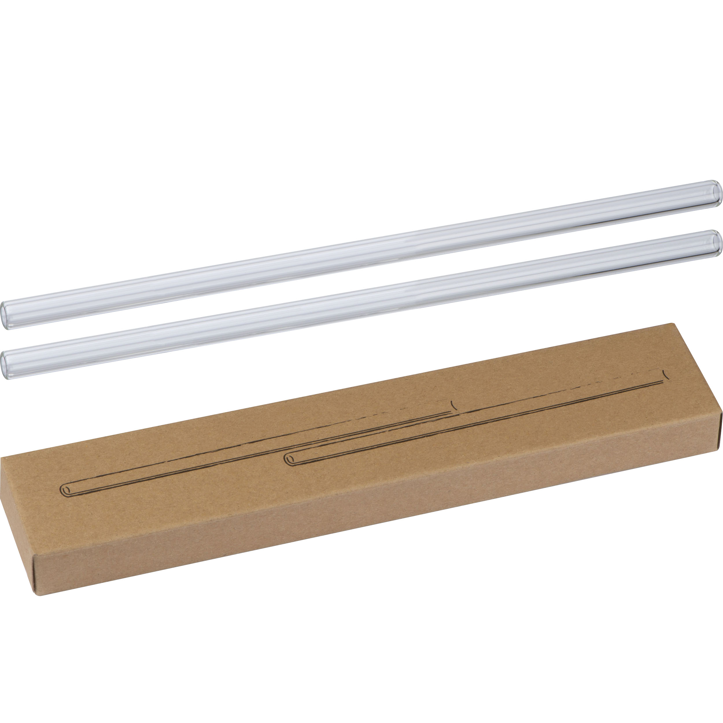 Pajillas de vidrio grabadas - Aiguafreda