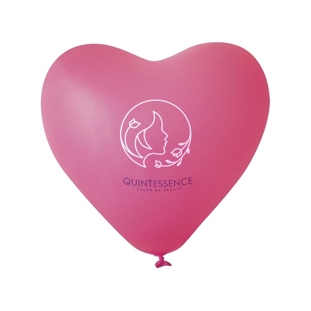 Globo en forma de corazón - 85/95 CM Ø 33 CM / 11 INCH