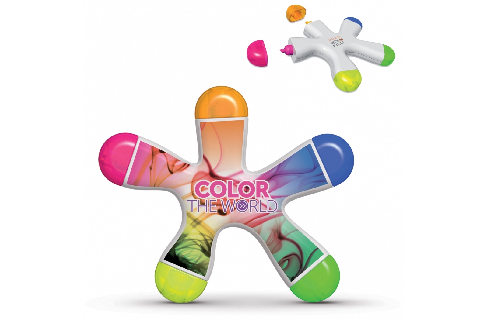 Bolígrafo resaltador multicolor - El Castillo de las Guardas