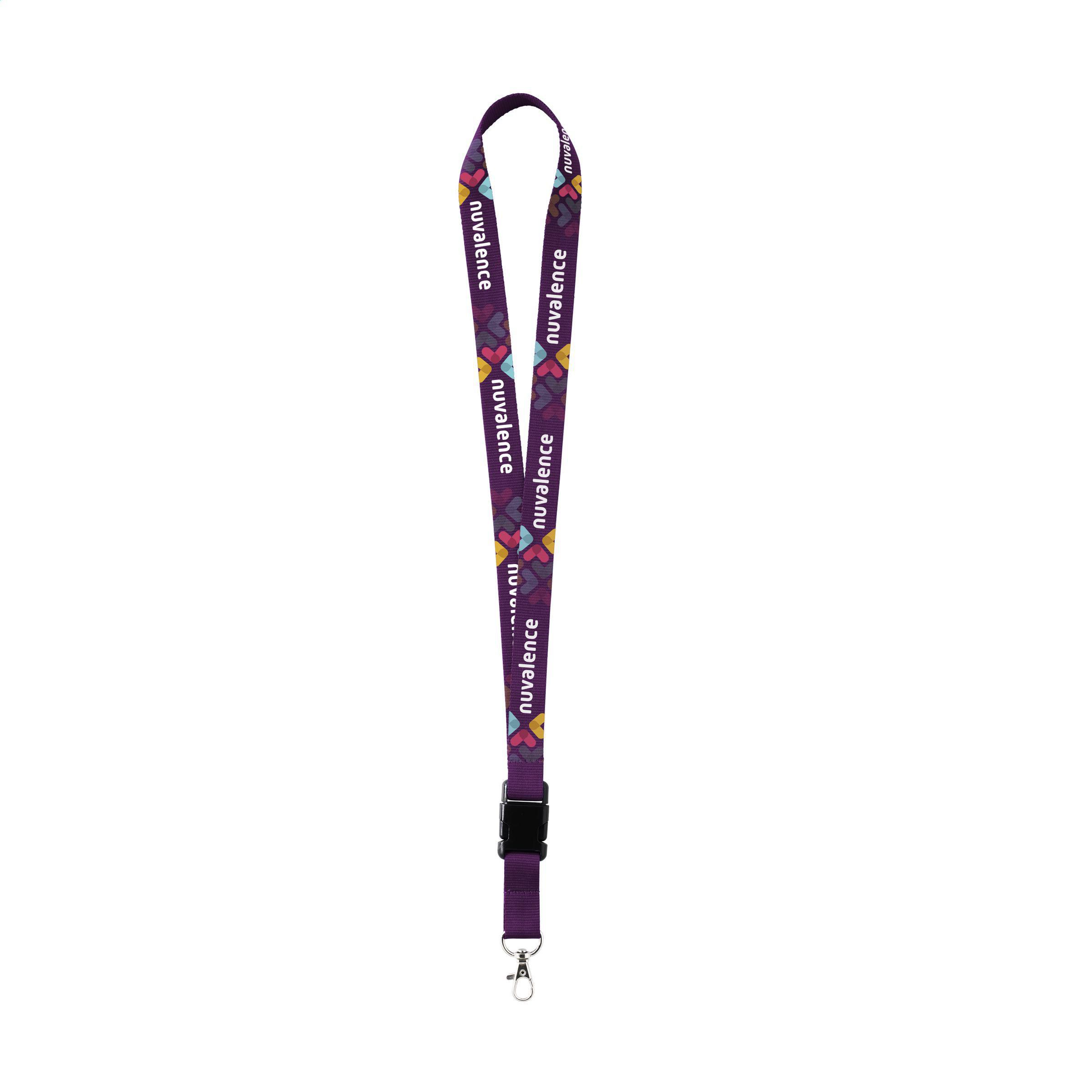 Lanyard de sublimación con hebilla Roost (25 mm)