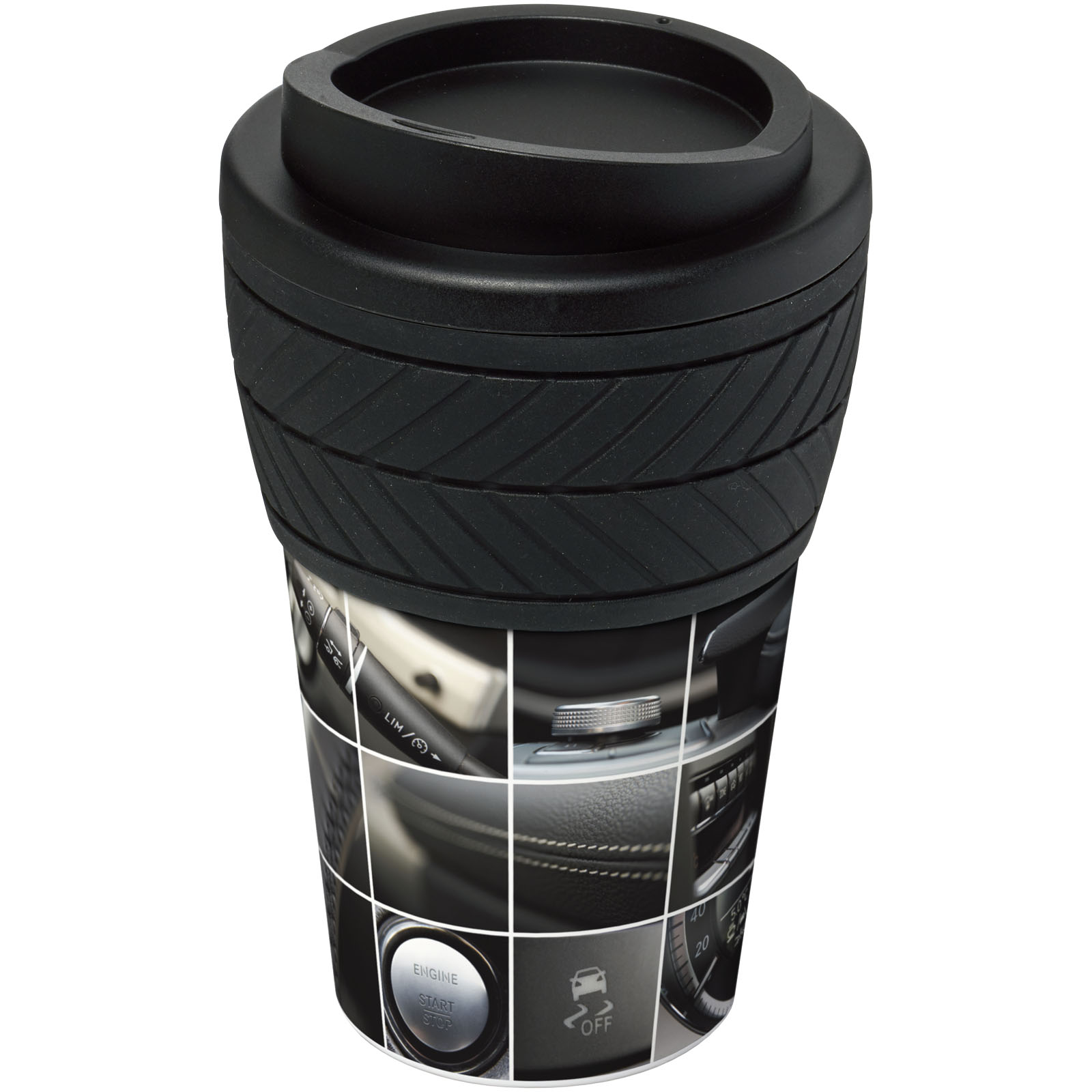 Vaso Térmico Insulado Eco-Tyre 350ml - Frigiliana