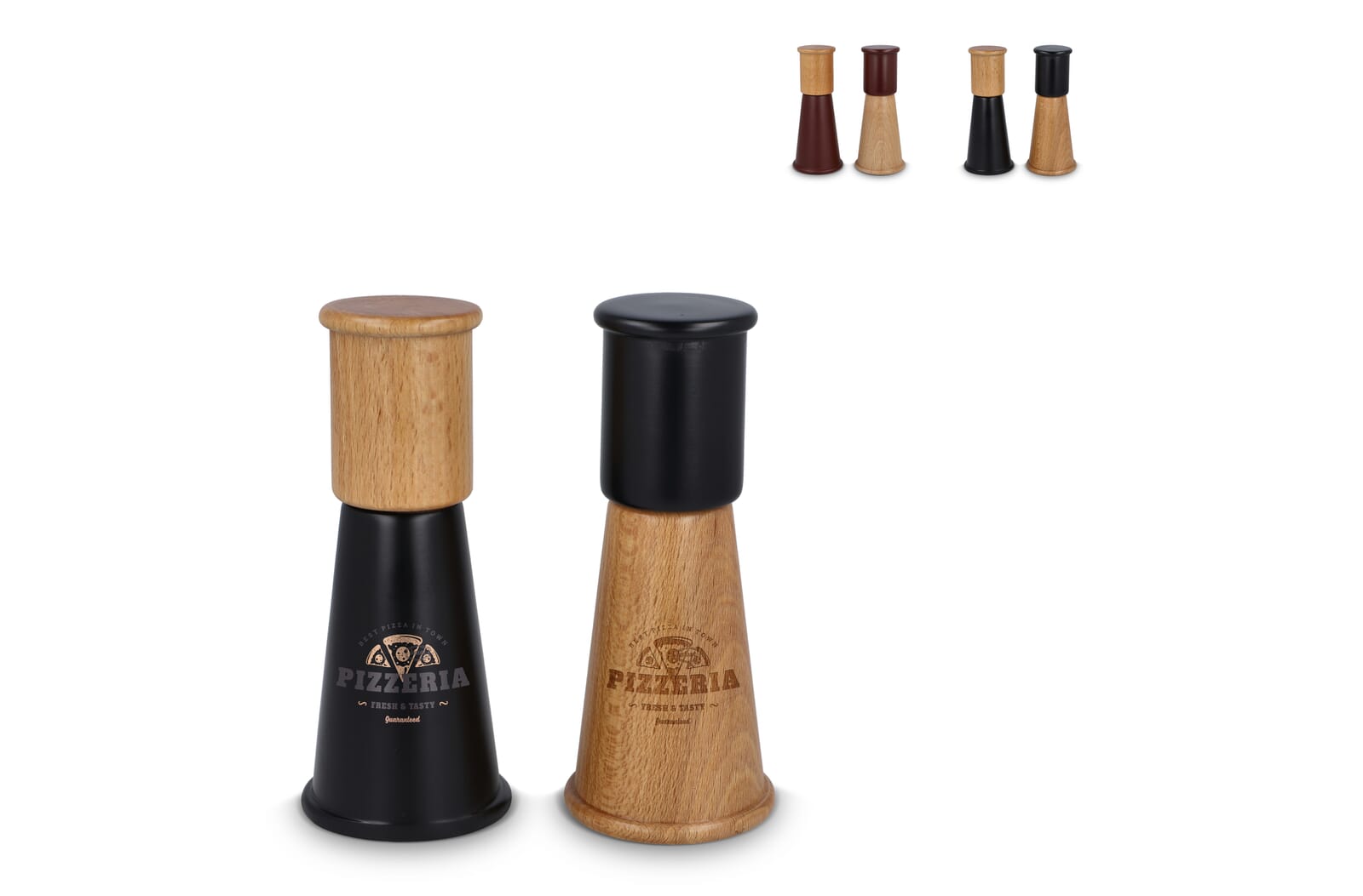 Set de Molinillos de Sal y Pimienta Sagaform Gurken pequeño, 15cm