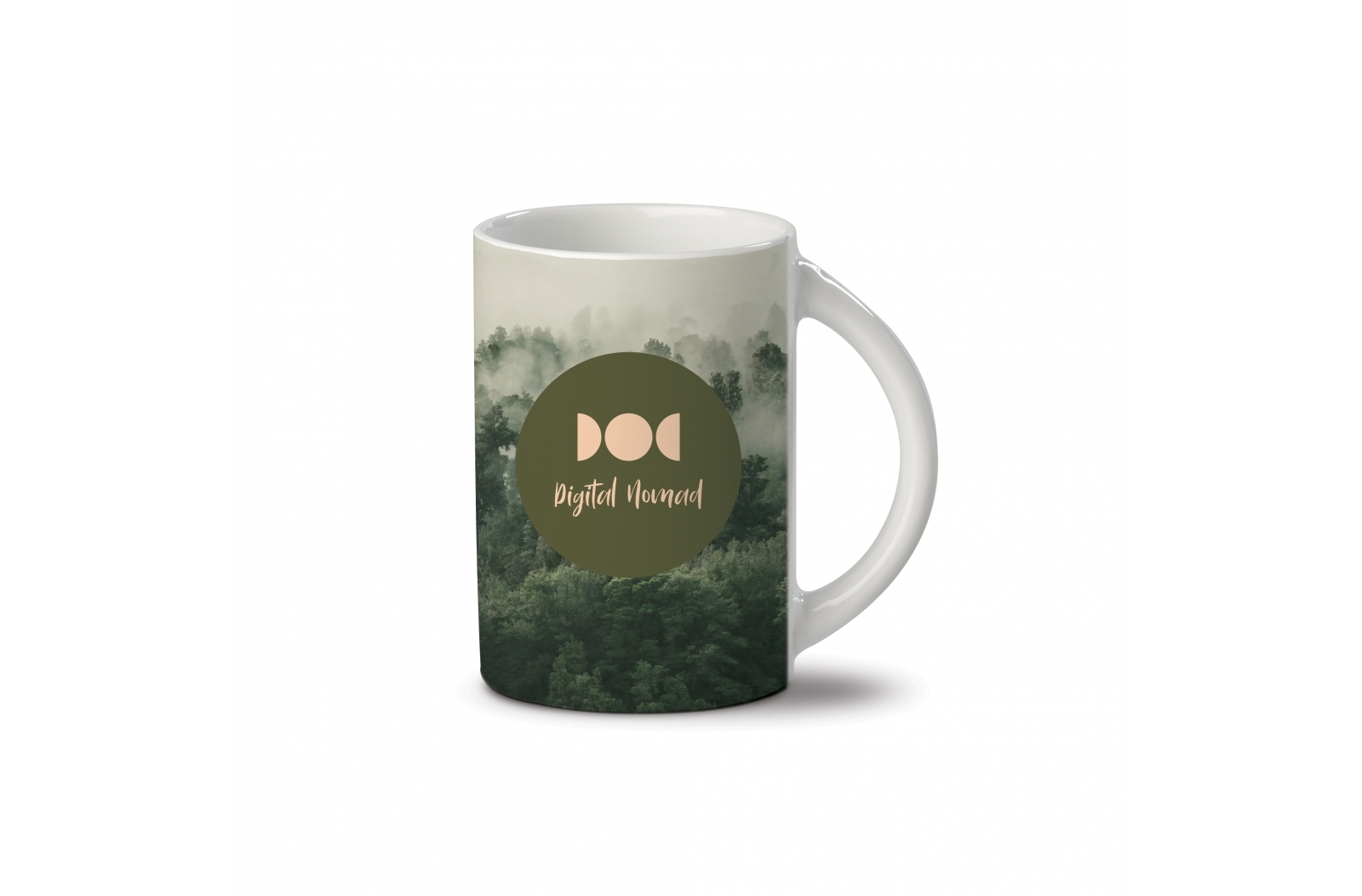 Taza Marsella de Gres para Sublimación 250ml - Palma