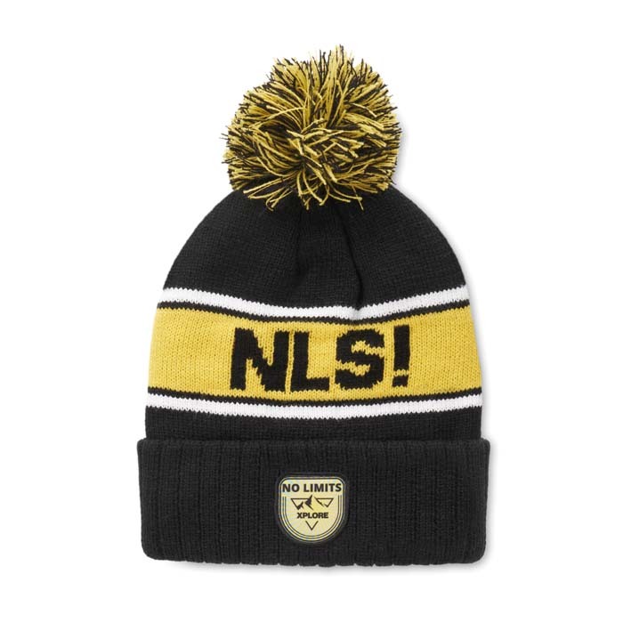 Gorros personalizados con pompón