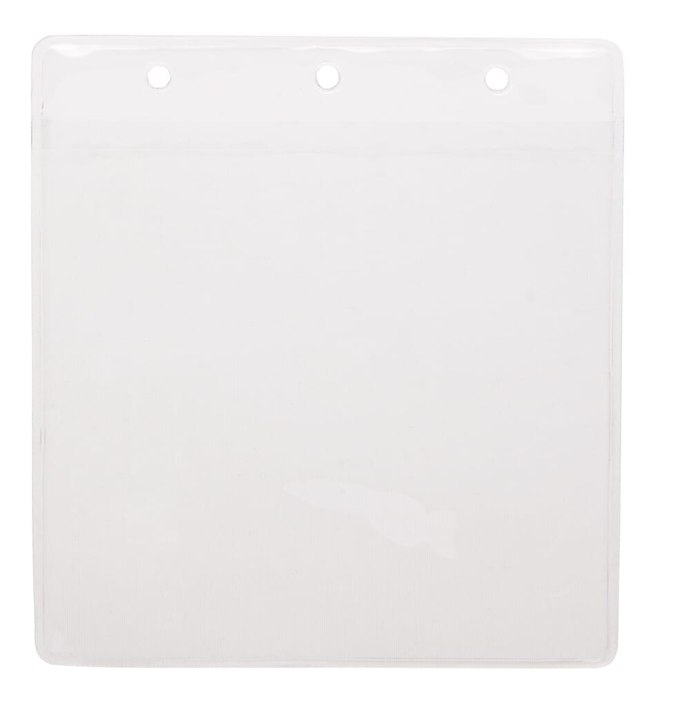 Cubierta para tarjeta de identificación con correa para llevarla alrededor del cuello - Ames