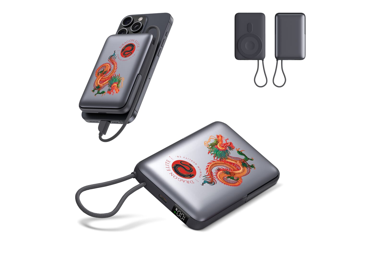 Nueva Batería Externa Inalámbrica Compatible con MagSafe y Apple Watch 10000 mAh