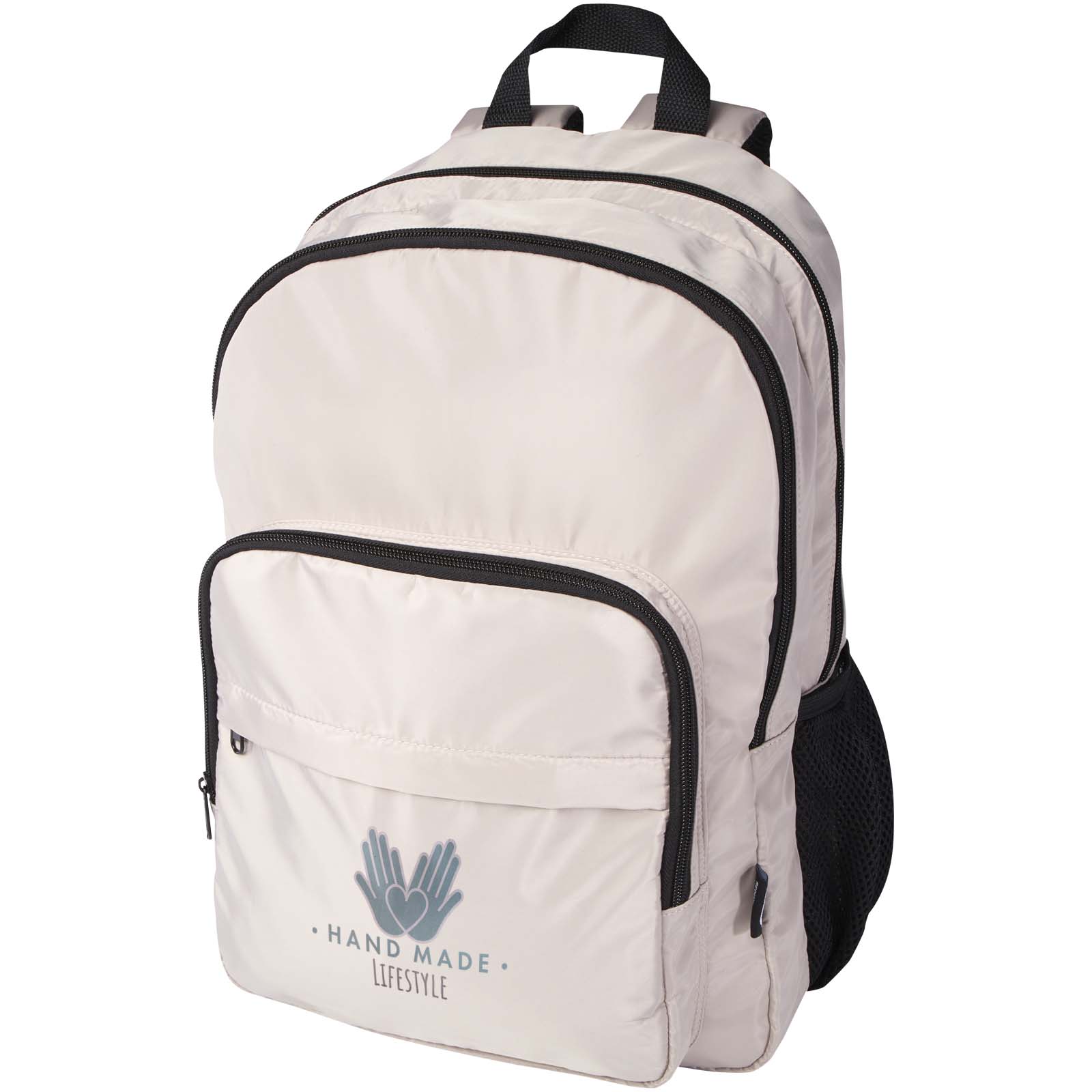 Mochila Reciclada 15” EcoTrend 20L - Font-rubí bedrukken met logo