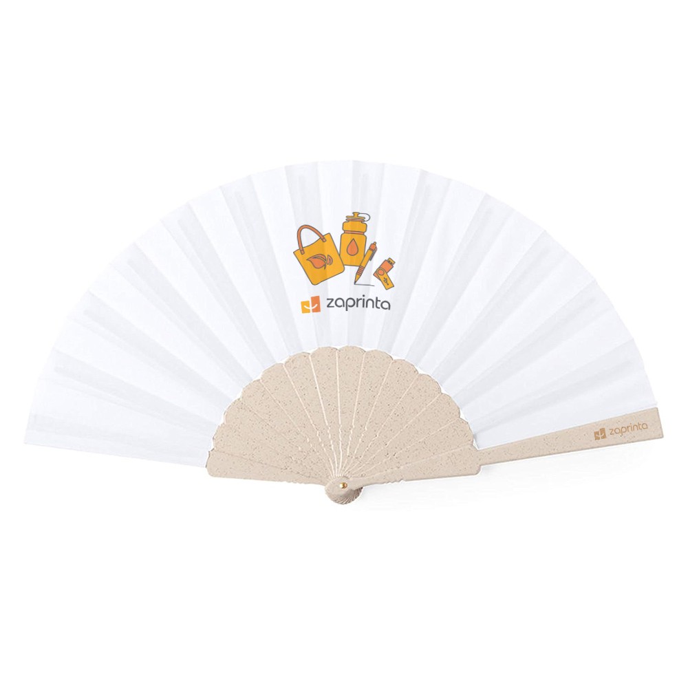 Abanico de Fibra de Bambú y Material RPET de la Línea Nature - Monistrol de Montserrat