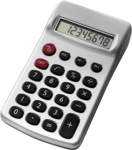 Calculadora LCD de plástico de 8 dígitos - Campanet