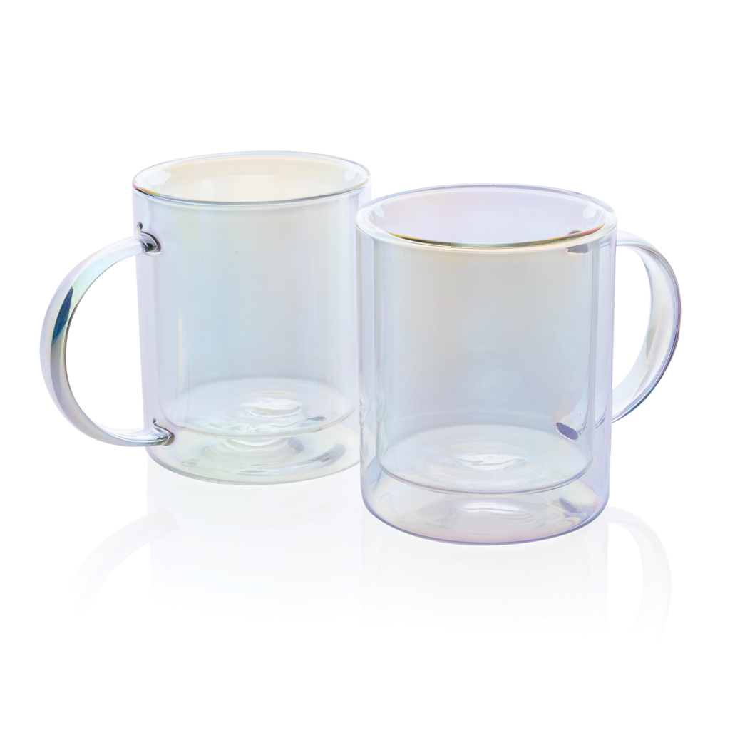 Taza de Vidrio Borosilicatado de Doble Pared 330ml - Perafita