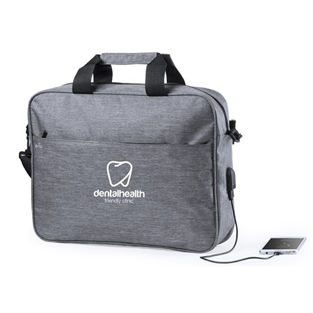 Bolso de Documentos Urban Design con Seguridad RFID y Conexión USB - Banyalbufar