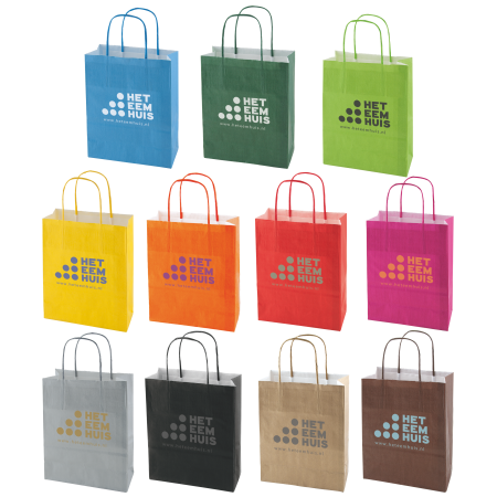 Bolsa de Papel de Color - Cartajima