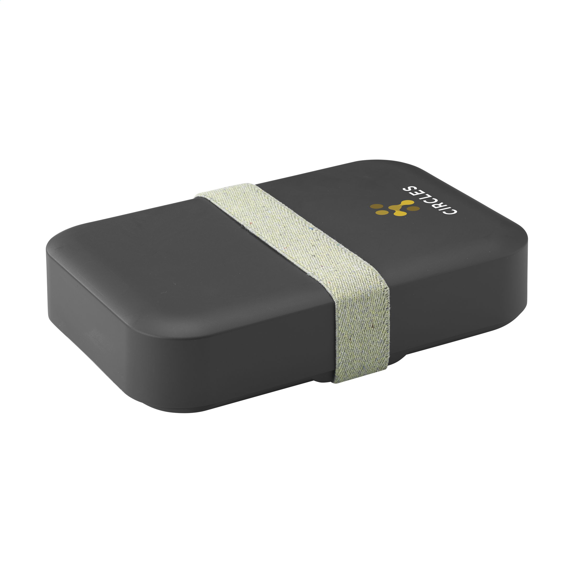 Lonchera ajustable de plástico PP reciclado y banda elástica de Tencel - Getxo14