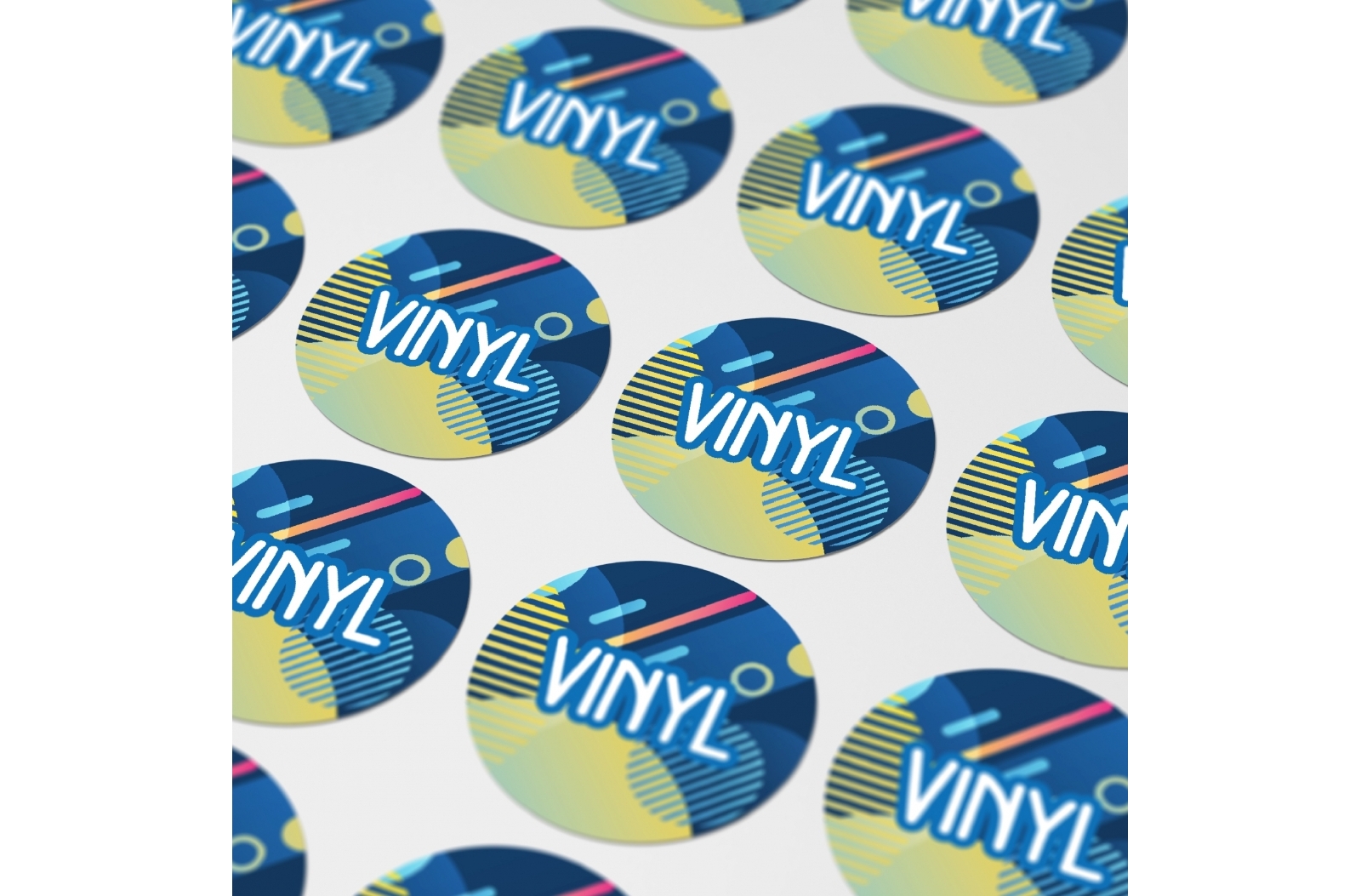 Vinyl Sticker Rond Ø 17 mm