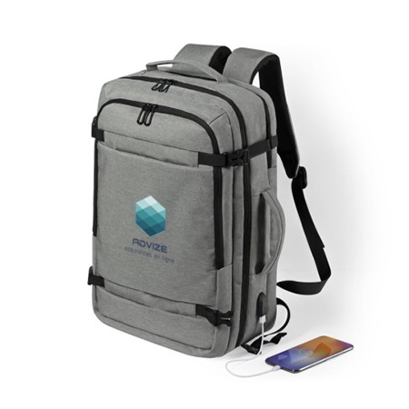 Bolsa/ Mochila de Documentos Multiusos de Diseño Urbano - Cádiz