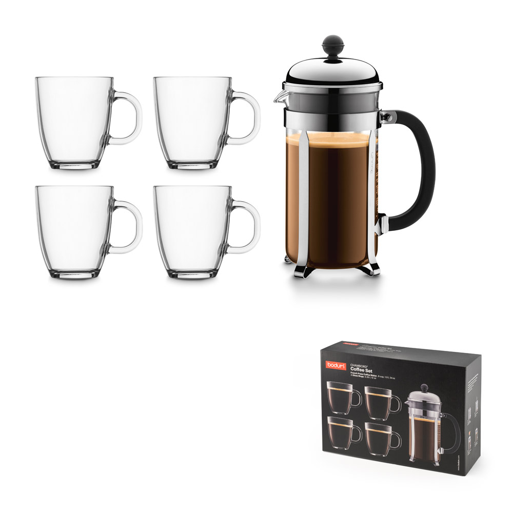 Juego de Café Chambord 1000ml - Hatton - Paradas