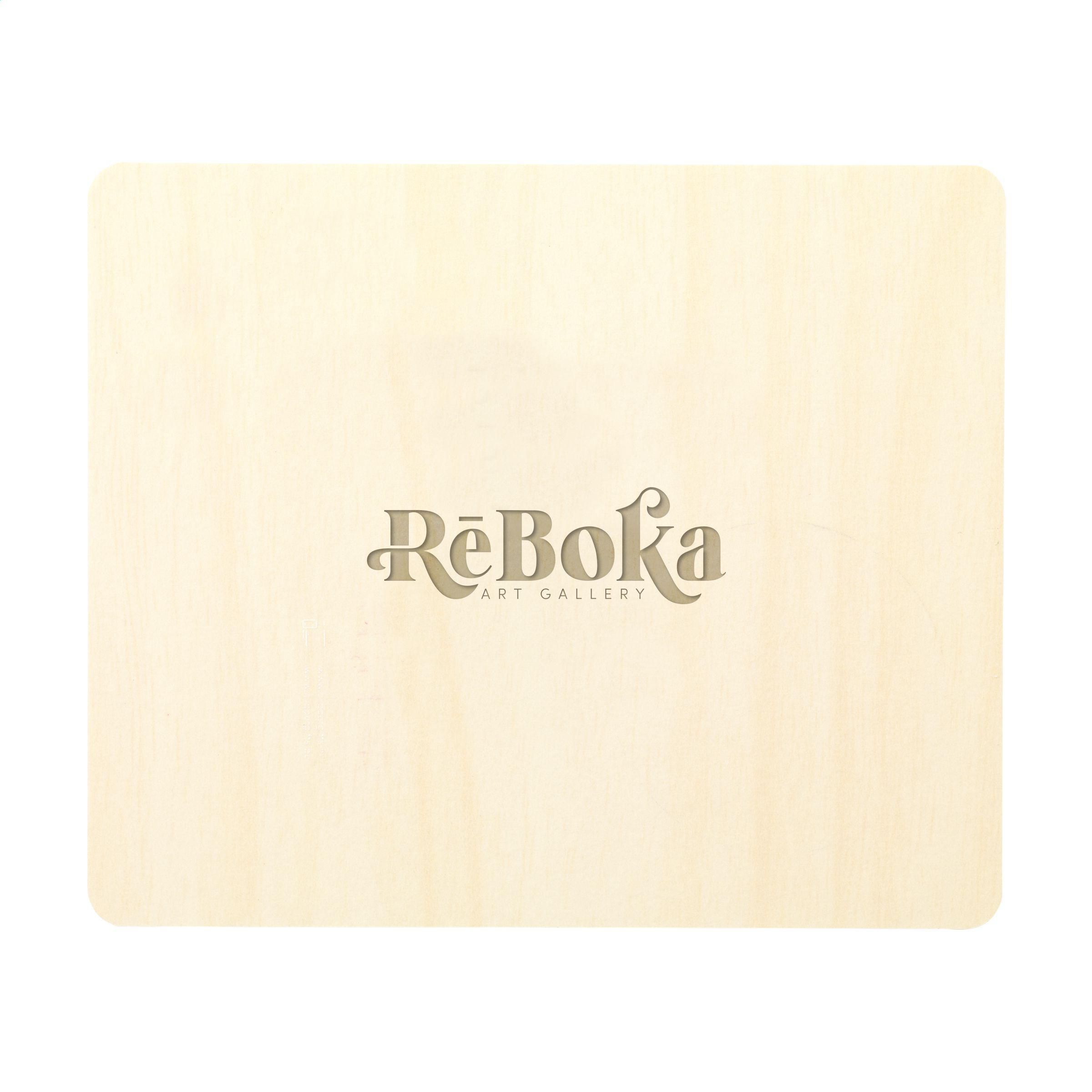 Raspador de Hielo de Abedul Sueco - Aísa impreso con logotipo